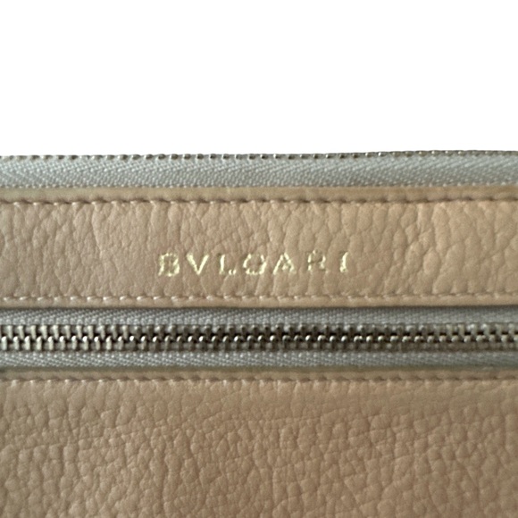 BVLGARI MONETE Wallet Leather Round Zipper - Picture 8 of 16